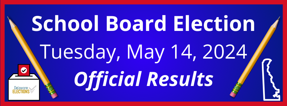 School Board Election Results Banner