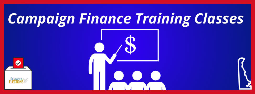 Campaign Finance Training Banner
