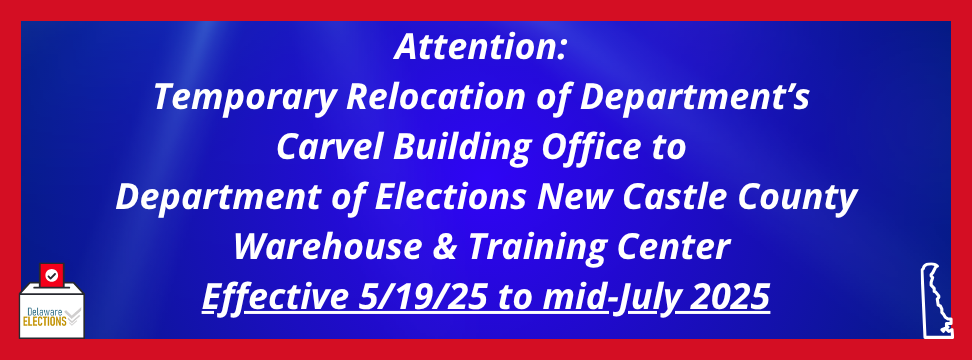 Carvel Office Temporary Relocation webbanner