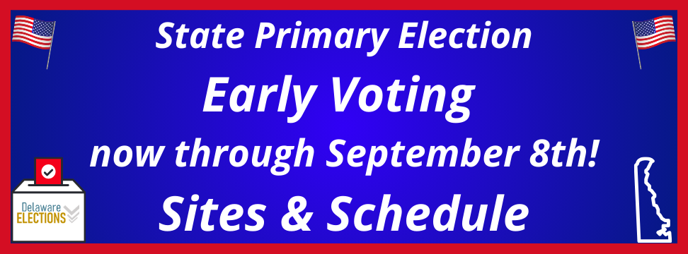 Early Voting Starts August 28, 2024 web banner