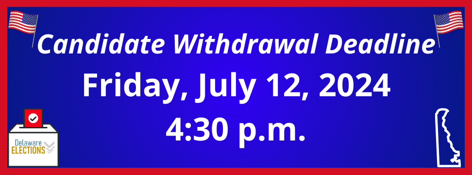 Candidate Withdrawal Deadline Banner